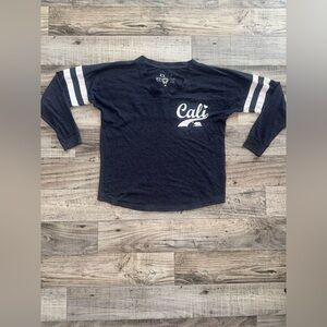 Navy Blue Cali Shirt